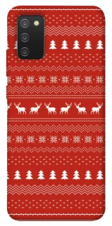 Чехол на Samsung Galaxy A02s Новогодний v12 фото 1 из 1