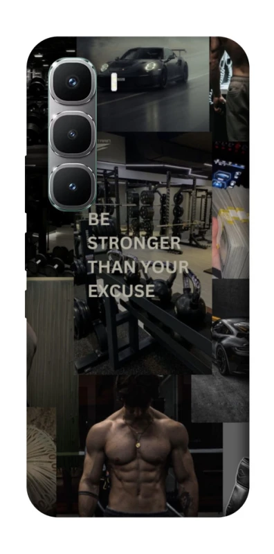 Чехол на Infinix Hot 60 Pro Be stronger фото 1 из 1