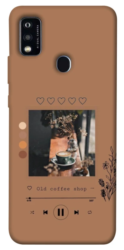 Чохол на ZTE Blade A51 Coffee player фото 1 з 1