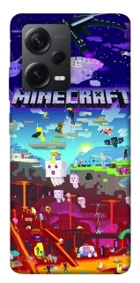 Чехол на Xiaomi Redmi Note 12 Pro 5G Minecraft world фото 1 из 1