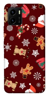 Чехол на Vivo Y15s Новогодний v6 фото 1 из 1