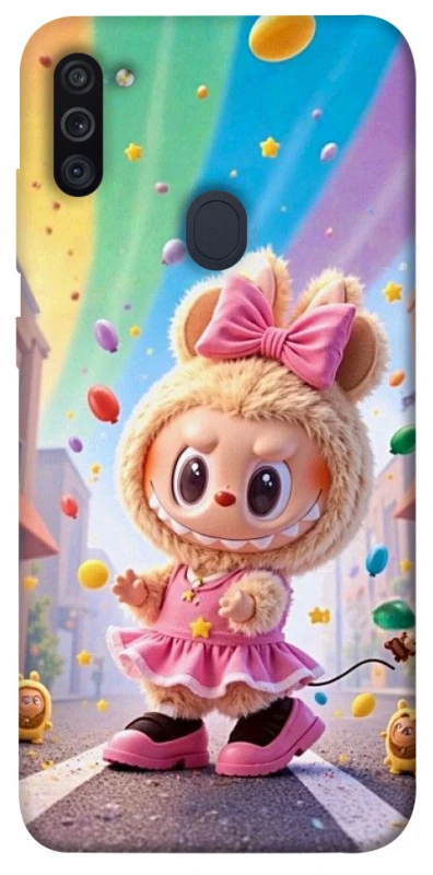 Чохол на Samsung Galaxy M11 Labubu rainbow фото 1 з 1