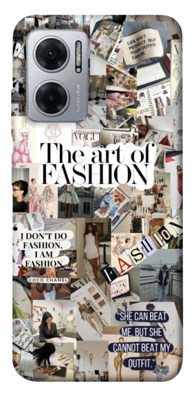 Чехол на Xiaomi Redmi Note 11E Fashion collage ver.12 фото 1 из 1