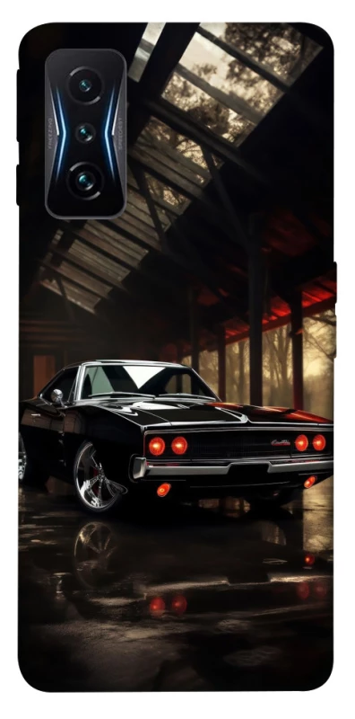 Чохол на Xiaomi Poco F4 GT Black classic car фото 1 з 1