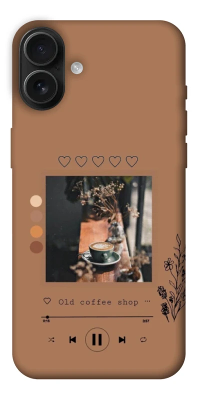 Чехол на Apple iPhone 16 Plus Coffee player фото 1 из 1