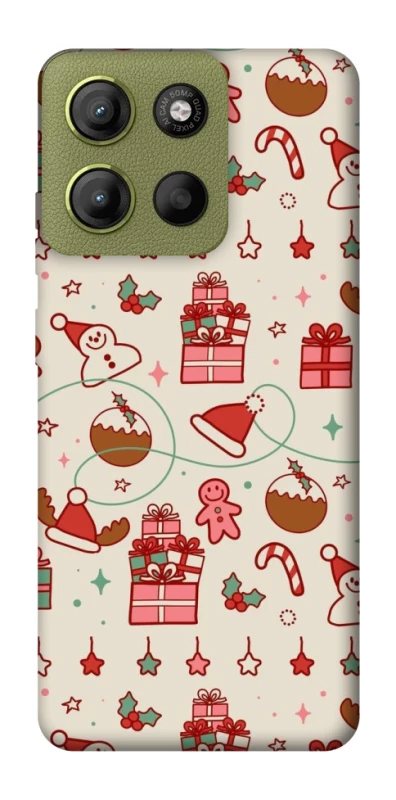 Чохол на Motorola Moto G15 4G Новорічний v14 фото 1 з 1