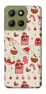 Чохол на Motorola Moto G15 4G Новорічний v14 фото 1 з 1