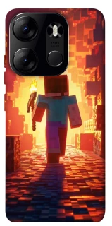 Чехол на Tecno Spark Go 2023 Minecraft adventure фото 1 из 1
