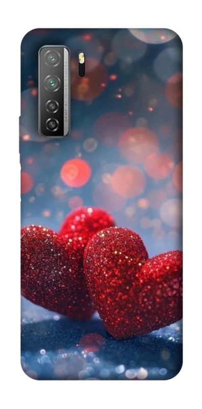 Чохол на Huawei Nova 7 SE Red hearts фото 1 з 1