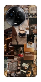 Чехол на Realme C67 4G Coffee collage ver.2 фото 1 из 1