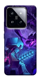 Чехол на Xiaomi 14 Pro Minecraft dragon фото 1 из 1