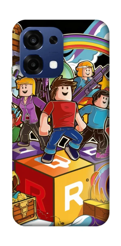Чохол на Oppo A6 Pro 4G/5G Roblox family фото 1 з 2