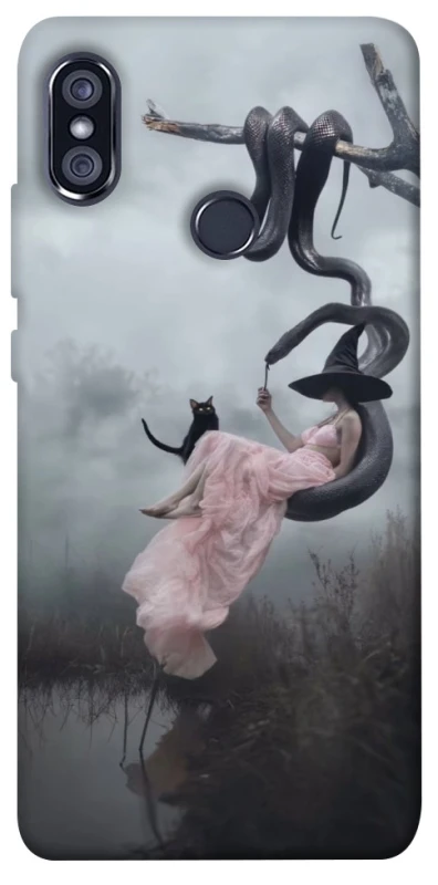 Чохол на Xiaomi Redmi Note 5 Pro / Note 5 (AI Dual Camera) Halloween Witch ver.5 фото 1 з 1