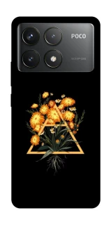 Чохол на Xiaomi Poco F6 Pro Flowers ver.1 фото 1 Чохол на Xiaomi Poco F6 Pro Flowers ver.1 фото 1 з 1