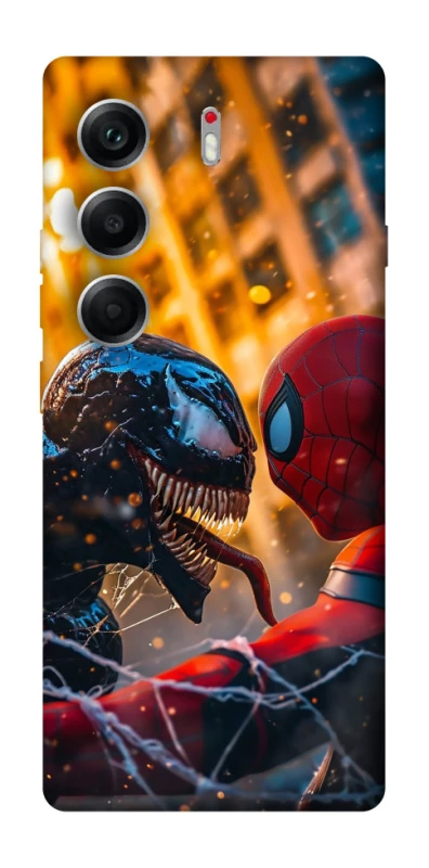 Чохол на Tecno Camon 40 Venom vs Spiderman фото 1 з 1