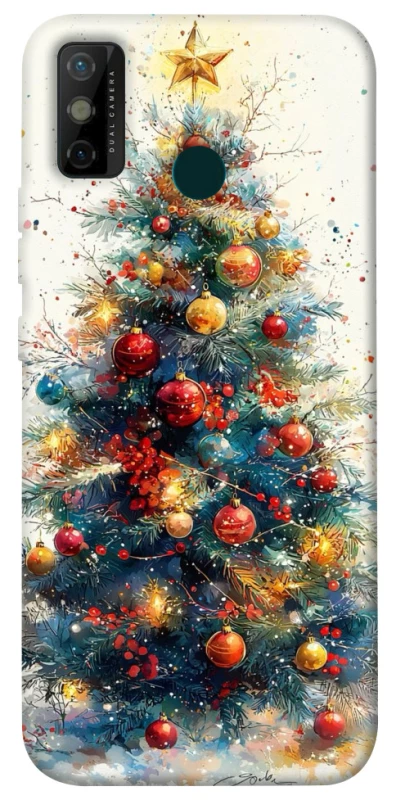 Чехол на TECNO Spark 6 Go Новогодний v36 фото 1 из 1