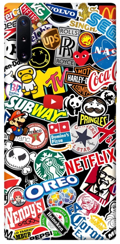 Чехол на Samsung Galaxy Note 10 Plus brands фото 1 из 1