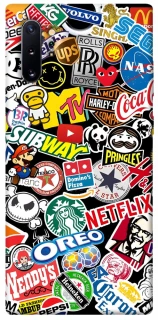 Чехол на Samsung Galaxy Note 10 Plus brands фото 1 из 1