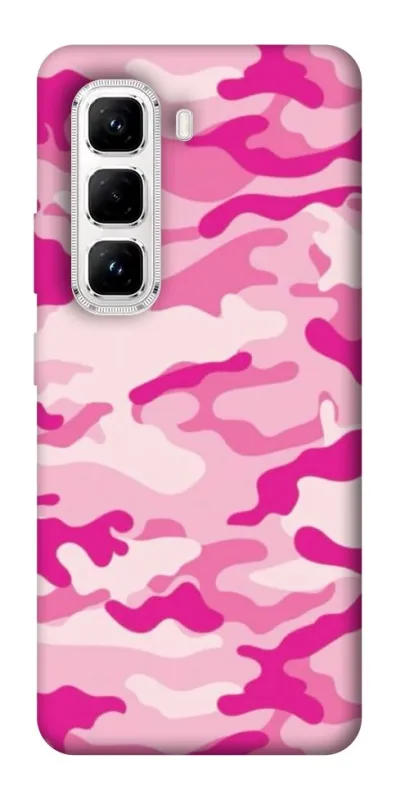Чехол на Infinix Hot 50 Pro camouflage pink фото 1 из 1