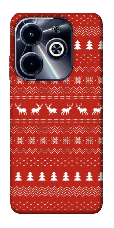 Чохол на Infinix Hot 40i Новорічний v12 фото 1 з 1