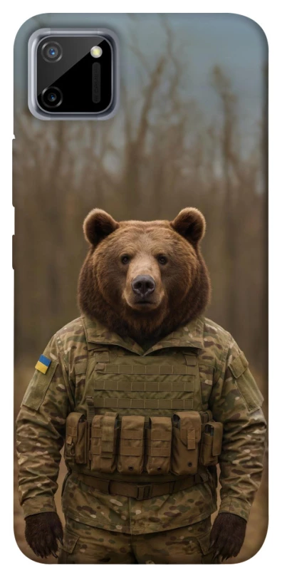 Чохол на Realme C11 Ведмідь захисник фото 1 з 1