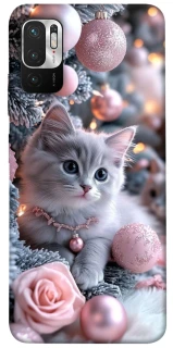 Чохол на Xiaomi Poco M3 Pro 4G / 5G Christmas Kitty фото 1 з 1
