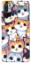 Чохол на Xiaomi Redmi Note 10 5G Cute Cat v2 фото 1 з 1