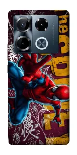Чехол на Infinix Note 40 Pro 4G Spider Man ver.3 фото 1 из 1