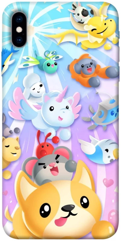 Чохол на Apple iPhone X (5.8") Adopt Me Rainbow Pet Parade фото 1 з 1