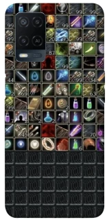 Чехол на Oppo A54 4G Inventory menu ver.2 фото 1 из 1