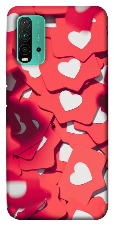Чехол на Xiaomi Redmi Note 9 4G / Redmi 9 Power Love aesthetic ver.2 фото 1 из 1