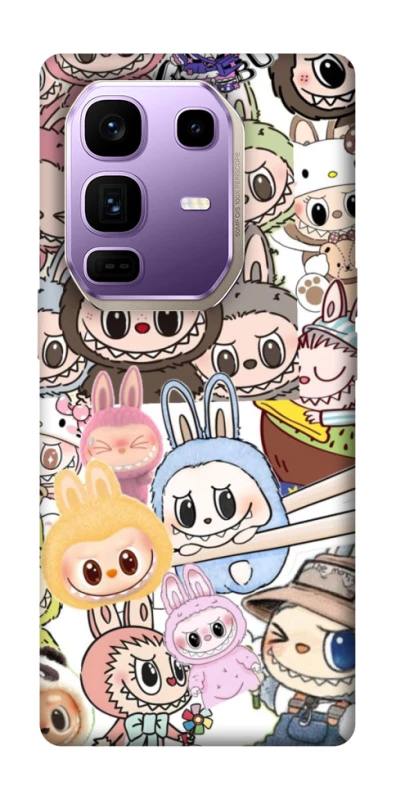 Чехол на Infinix Note 50 Pro+ All Labubus фото 1 из 1