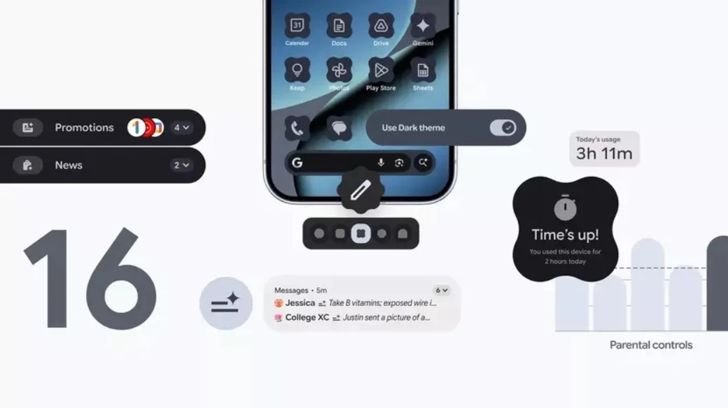 Google розширила можливості Android 16: зміни в інтерфейсі та безпеці фото 1