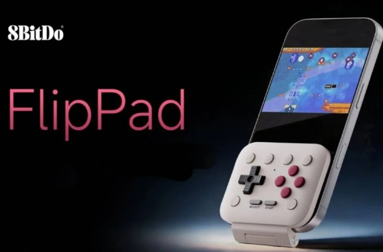8BitDo ломает формат мобильного гейминга: анонсирован вертикальный контроллер FlipPad на Frontalka фото 1 8BitDo ломает формат мобильного гейминга: анонсирован вертикальный контроллер FlipPad фото 1