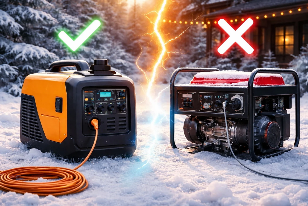 Інверторний чи звичайний генератор: у чому різниця та що краще для дому на Frontalka фото 1 Інверторний чи звичайний генератор: у чому різниця та що краще для дому фото 1