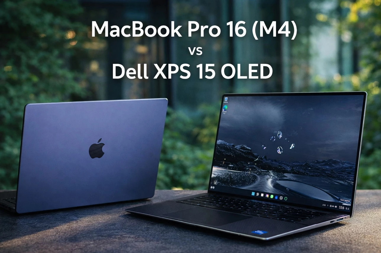 MacBook Pro 16 чи Dell XPS 15 OLED: що обрати у 2026 році для роботи фото 1