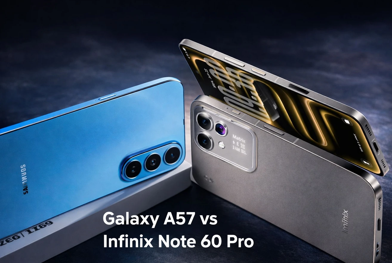 Infinix Note 60 Pro кидає виклик Galaxy A57: чесне порівняння фото 1