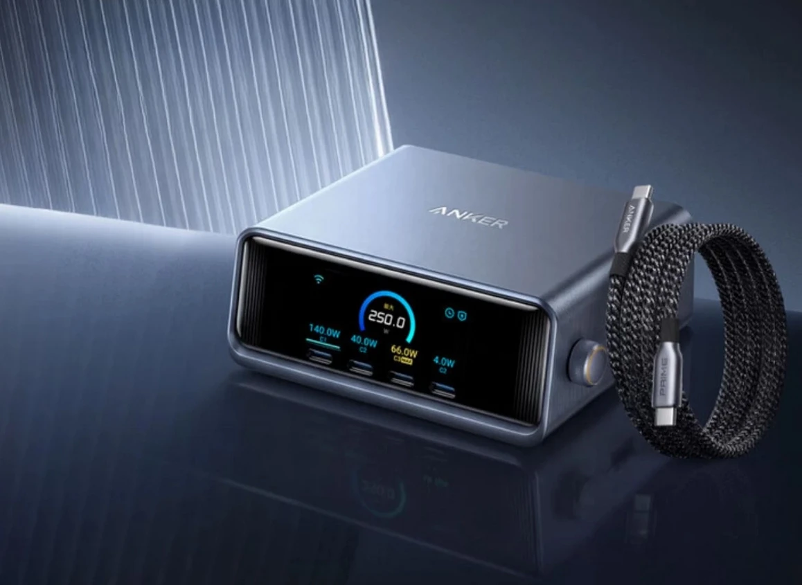 Вт через USB-C: Anker готовит самую мощную настольную зарядку на Frontalka фото 1 Вт через USB-C: Anker готовит самую мощную настольную зарядку фото 1