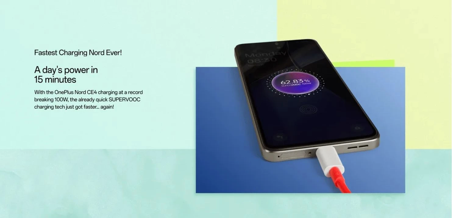 OnePlus Nord CE 4: смартфон с новым стандартом быстрой зарядки фото 4