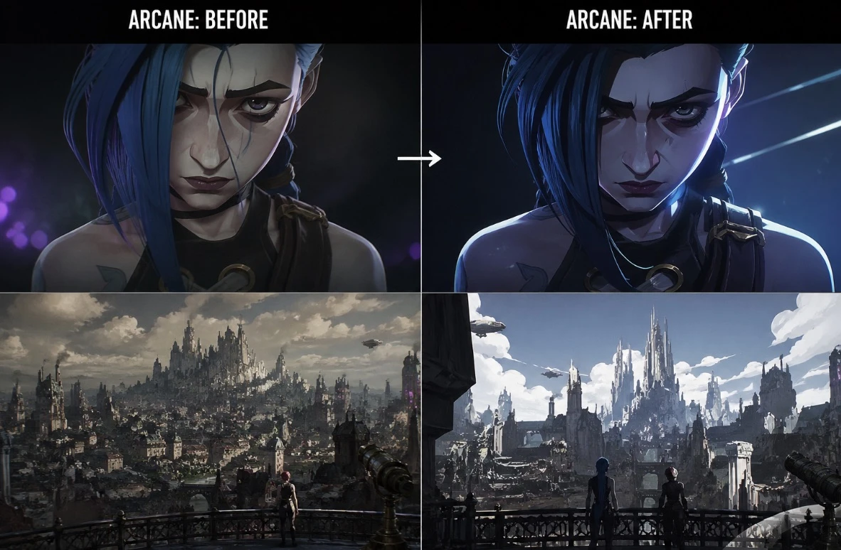 Фанаты в шоке: новый сезон «Аркейн» якобы получит другой стиль/ фото 1