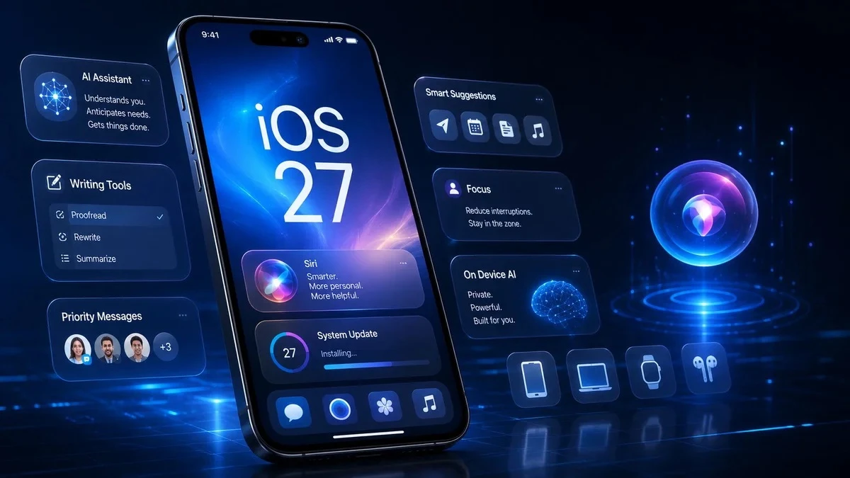 iOS 27 уже засвітилася: Apple готує найрозумніше оновлення для iPhone фото 1