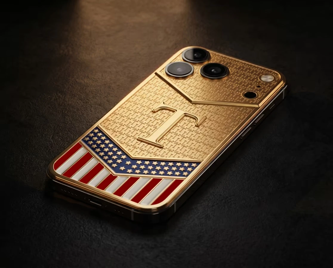 Caviar випустила золотий iPhone 17 Pro Max у стилі Trump T1 на Frontalka фото 3 Caviar випустила золотий iPhone 17 Pro Max у стилі Trump T1 фото 3