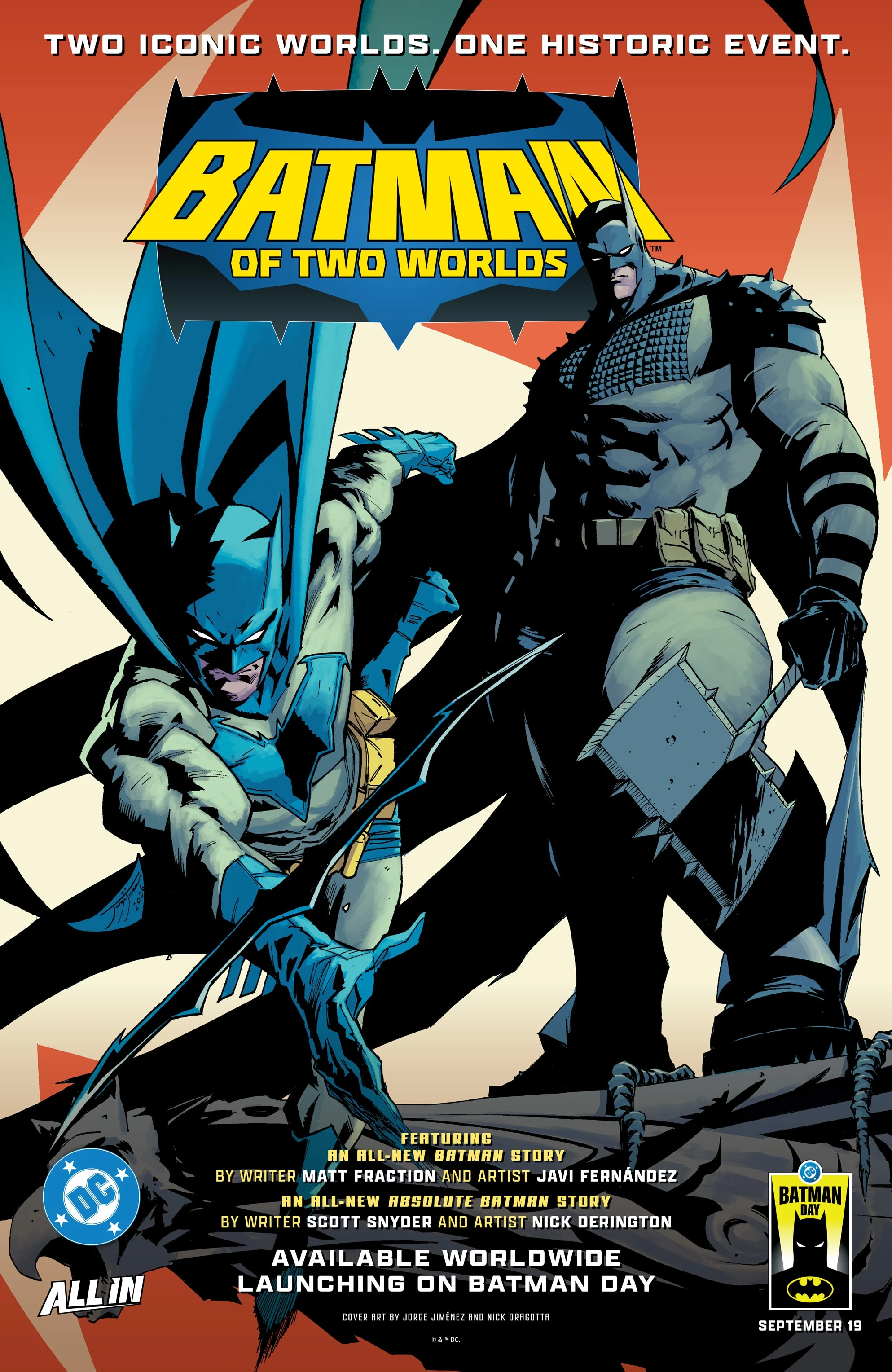 Batman Day 2026: два Бетмени, безкоштовні комікси та свято в усьому світі фото 2