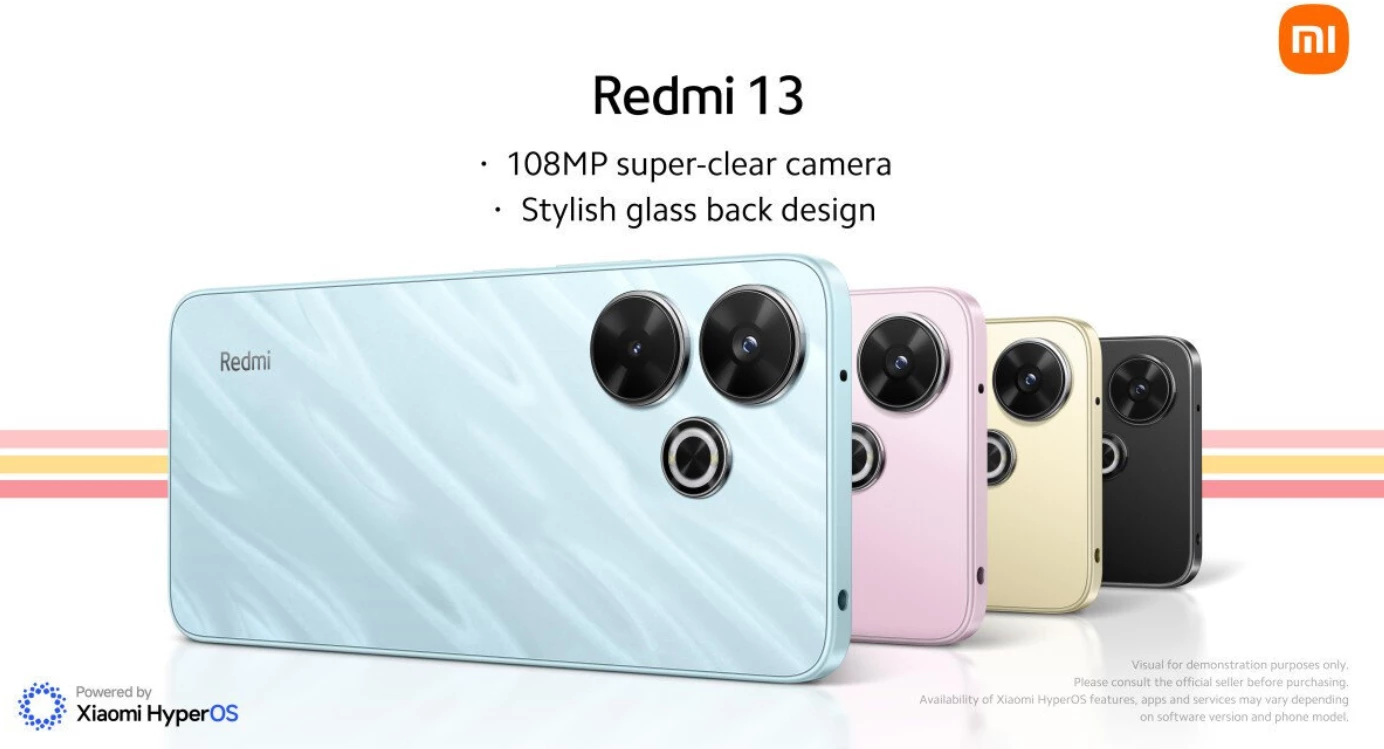 Xiaomi представила недорогий вологостійкий смартфон Redmi 13 з камерою 108 Мп фото 2