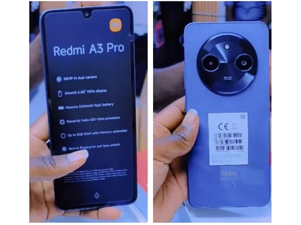 Redmi A3 Pro: неанонсований смартфон засвітився у мережі фото 1