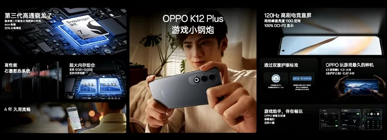 Найкращий «середнячок» на ринку. Oppo представила новий смартфон K12 Plus фото 1