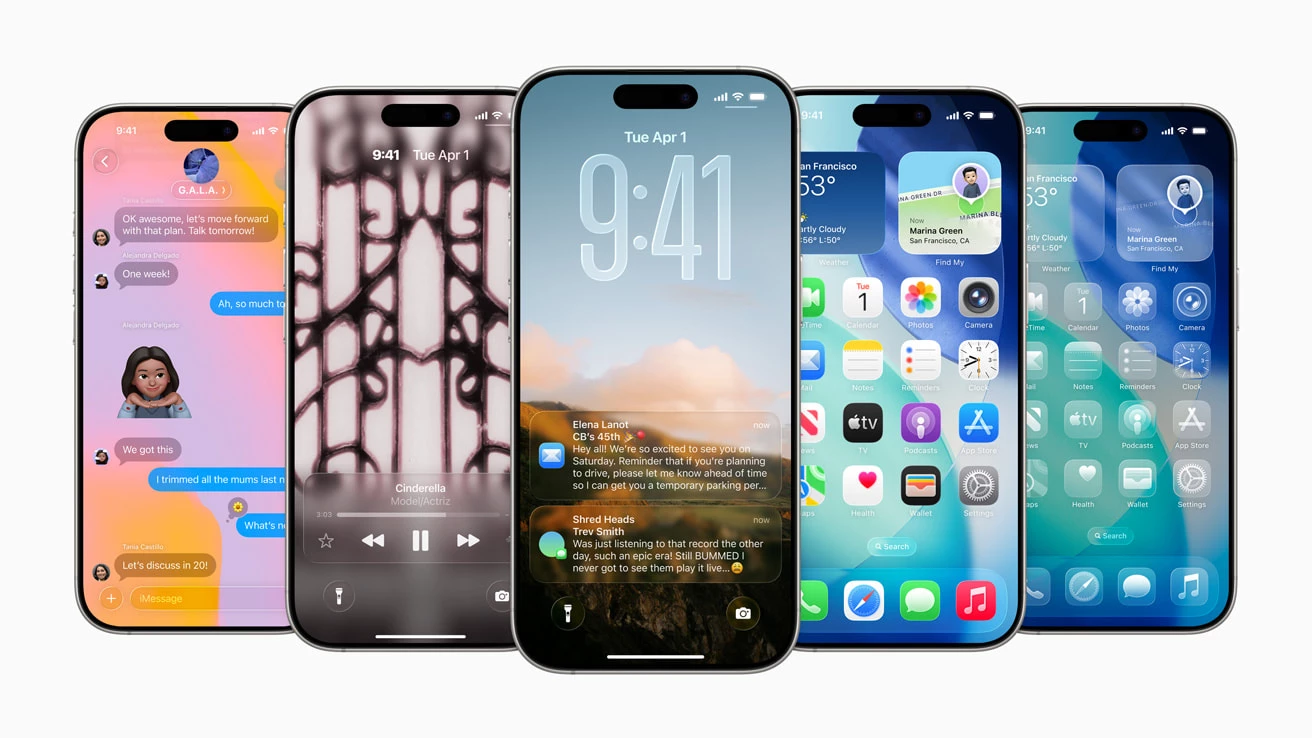 iOS 26: оновлений дизайн Liquid Glass та нові функції фото 1