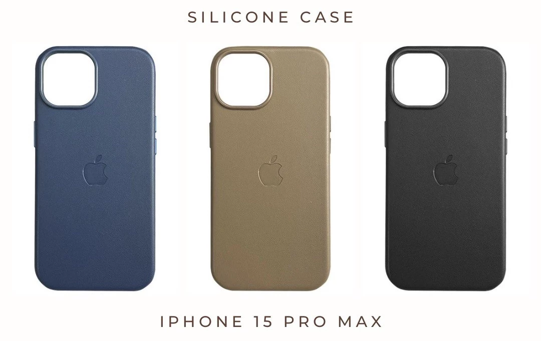 В стиле оригиналов Apple: чехлы Silicone Case на iPhone 15 Pro Max фото 2