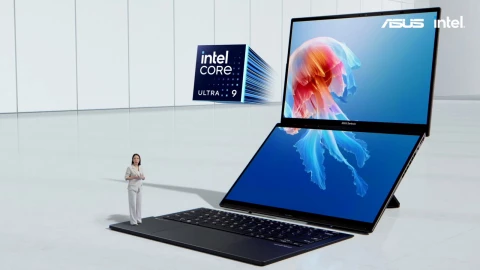 ASUS презентувала Zenbook Duo: новий ноутбук із двома сенсорними дисплеями