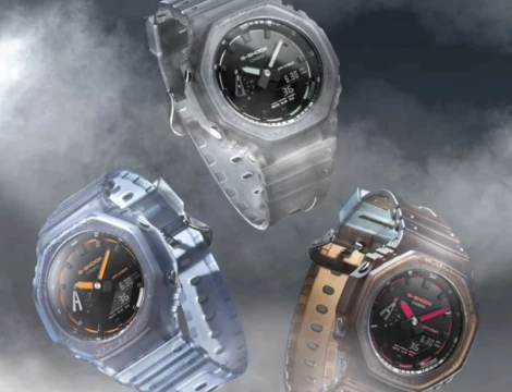 Casio представила ночную серию G-Shock GA-2100K с полупрозрачным корпусом